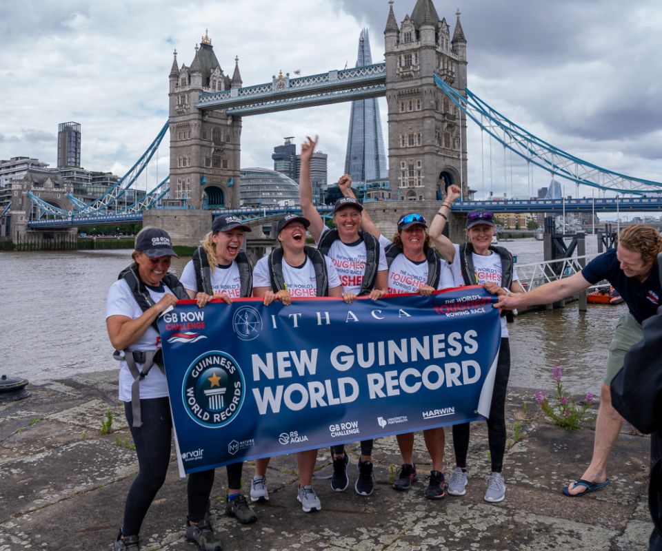 Ocean rowers set new world record for fastest female team around